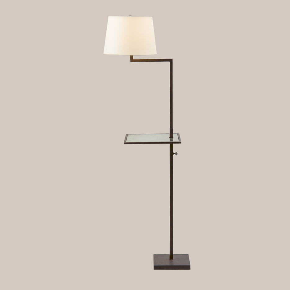 floor lamp with tray